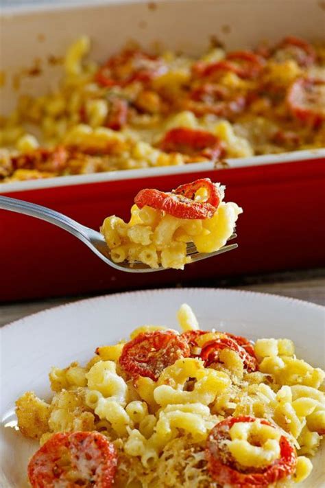 Mac and Cheese with Roasted Tomatoes - Recipe Girl