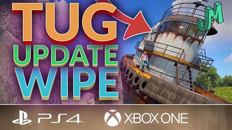 Jade Monkey Tugboat Update And Wipes In Rust Console Edition