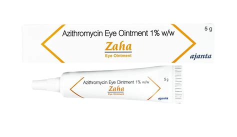 Zaha Infection Eye Ointment 5 Gm Tube Price From Rs 73 85 Unit