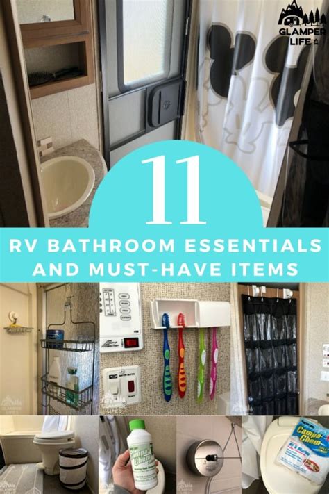 11 RV Bathroom Essentials And Absolute Must Have Items Camper