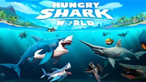 Hungry Shark World New Abyssal Shark Unlocked And Full Upgraded All Sharks Unlocked Youtube