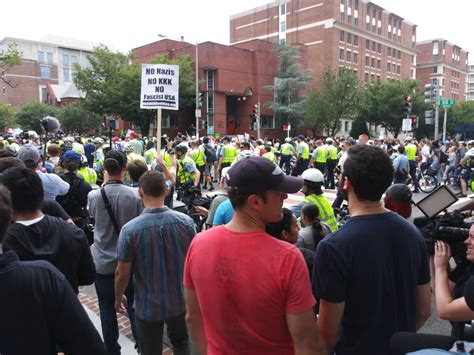 White Nationalists Rally Near White House Pbs News