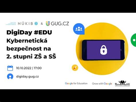 Digiday Edu Kybernetick Bezpe Nost Na Stupni Z Youtube