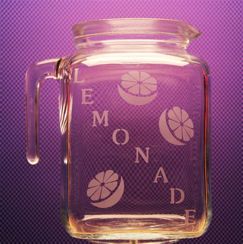 Lemonade Pitcher - Armour Products.com - Wholesale Glass Etching Supplies