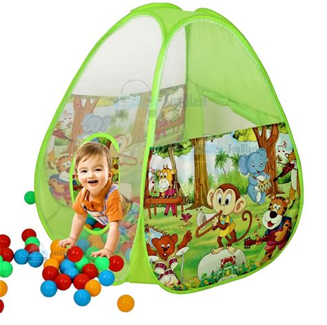 Buy Funblast Ball Pool Tent House For Kids Pop Up Ball Pit Play Tent