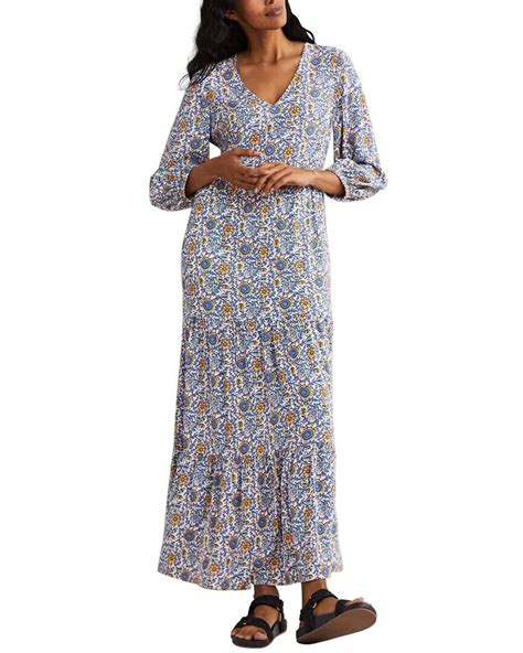 Buy Boden Blouson Sleeve Maxi Dress Nocolor At 80 Off Editorialist