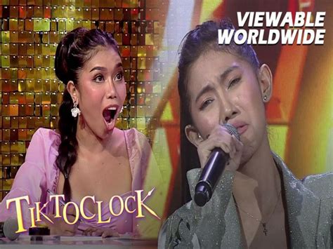 Tiktoclock Jessica Villarubin Dinala Sa Concert Ng Isang Contestant