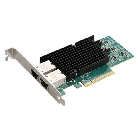 Carte RéSeau Serveur PCIE 8X Carte RéSeau à Puce X540 Carte RéSeau