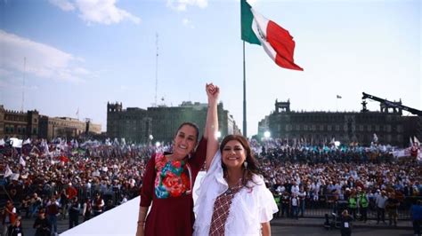 Clara Brugada Arranca Crónica De Una Victoria Anunciada En El Zócalo