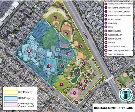 Heritage Community Park Master Plan Project Background City Of Irvine