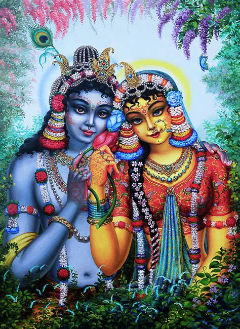 Radha Kunjabihari Painting by Vrindavan Das