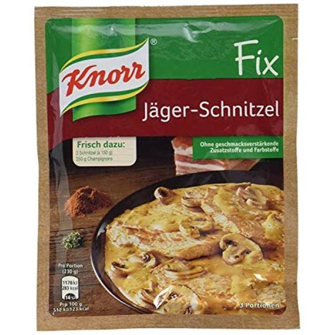 Knorr Fix hunter schnitzel Jäger Schnitzel Pack of 4