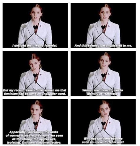 Emma Watson on feminism | Celebrities female, Feminism, Emma watson