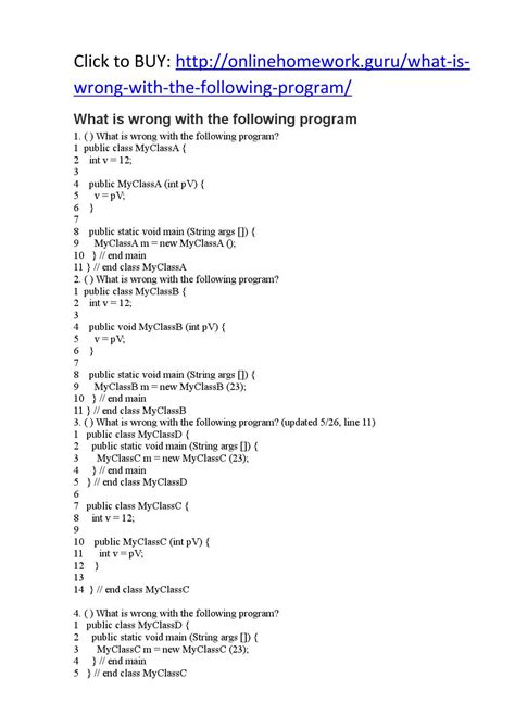 What Is Wrong With The Following Program By Jackson22123 Issuu