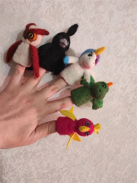 Finger puppets | Etsy