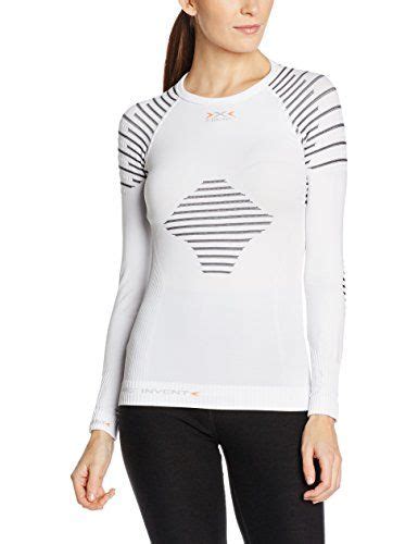 X Bionic Invent Long Sleeve Women S Running Top X Small White