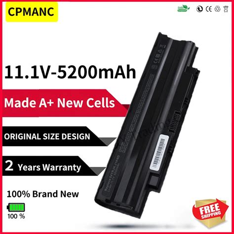 NEW 5200mAh 6Cell Battery J1KND For Dell Inspiron N4010 N4050 N4110