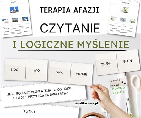 TERAPIA AFAZJI CZYTANIE I LOGICZNE MYŚLENIE