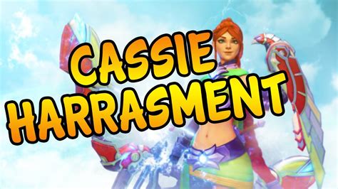 Harassing With Cassie Paladins Cassie Gameplay Youtube