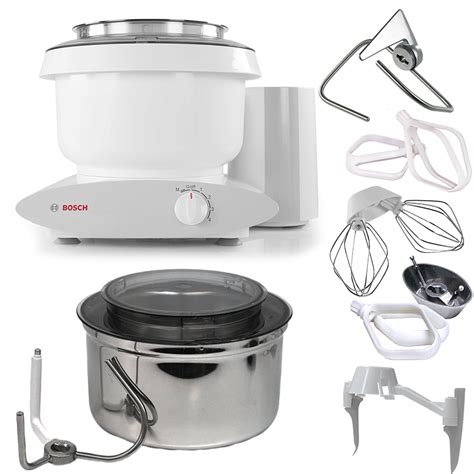 Bosch Universal Plus Mixer With Baker S Pack Stainless Steel Dough Bowl