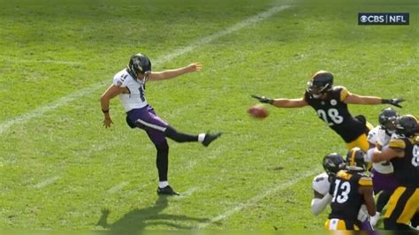 Watch Miles Killebrew Blocks Ravens Punt For Safety Steelers Depot