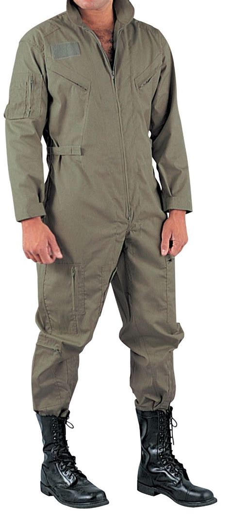 Air Force Style Flight Suit Cotton Coveralls - FlightSuit | Flight suit ...