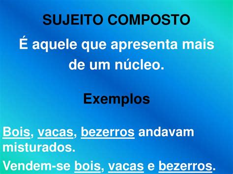 Exemplos De Sujeito Composto - Sujeito: O Que É, Como Identificar, Tipos, Exemplos – MZCJW