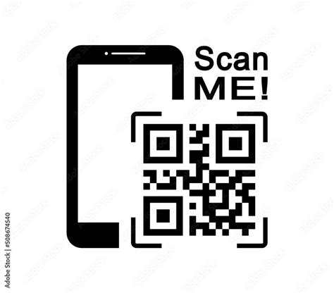 QR Code Scan Icon Set Scan Me Frame QR Code Scan For Smartphone QR