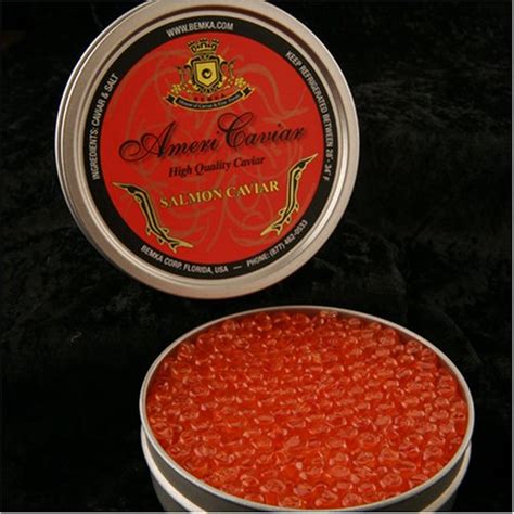 Salmon Caviar 7 Oz Ikura American Keta Sushi Grade