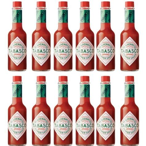 Molho de pimenta vermelha original Tabasco sem glúten 60 ml Molho de