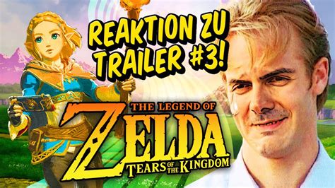 TRÄNEN beim ZELDA TEARS OF THE KINGDOM Trailer 3 Reaktion