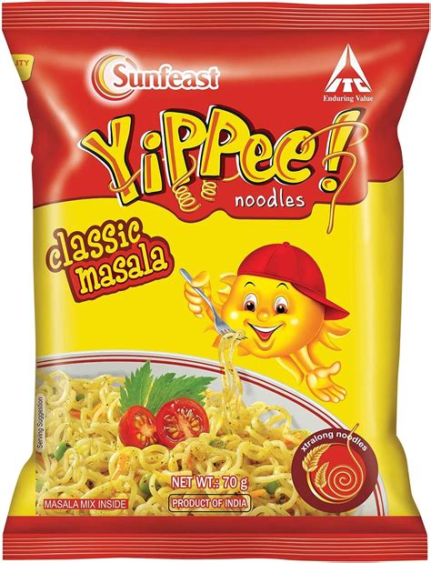 Sunfeast YiPPee Classic Masala Instant Noodles Single Pack 70g