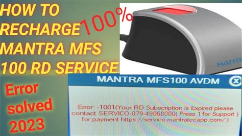 How To Mantra Device Rd Service Recharge Mantra Device Recharge Kaise