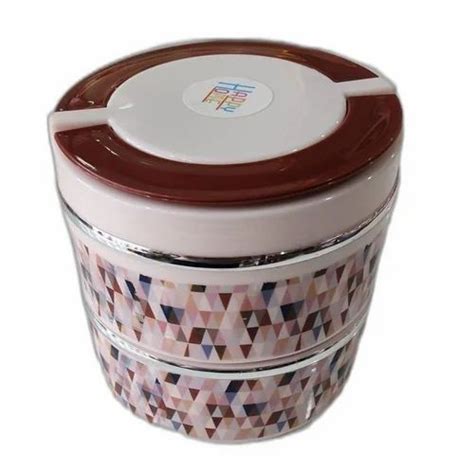 Stainless Steel Insulated Lunch Box, For Office, 2 at Rs 125 in Amalapuram