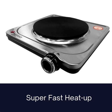 Electric Stove 1500W Hotplate Single Hot Plate Cooktop Burner Cooker Portable EBay Australia