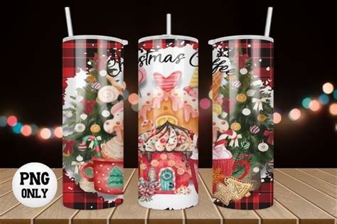 Christmas Coffee Drink Tumbler Sublimati Graphic By Chic Valentine