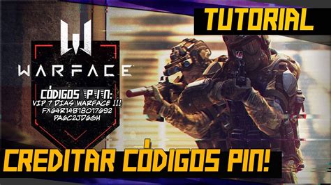 Como creditar códigos PIN no WARFACE GameVicio