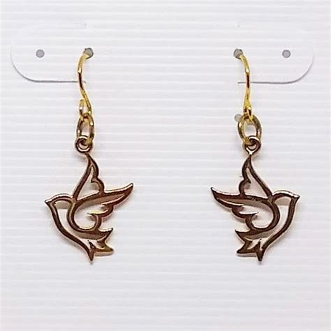 Dove Earrings - Bronze | Dove jewelry, Earrings, Stylish jewelry