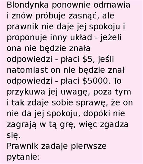 Nie taka głupia blondynka Zgrywne pl Humor i Sentencje