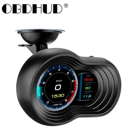 WiiYii nowy F9 HUD OBD2 samochodowy wyświetlacz Head Up GPS gauge