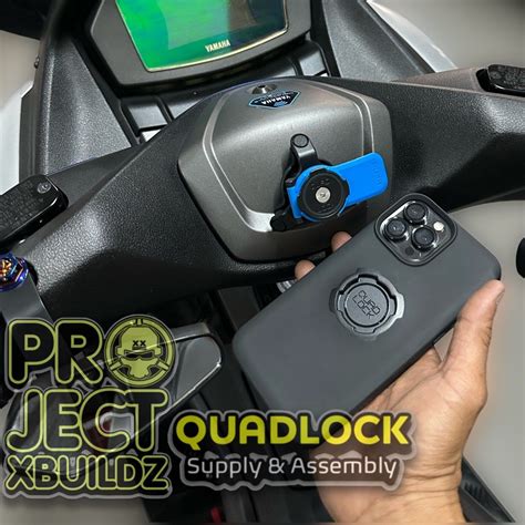 Quadlock For Yamaha Aerox Nmax Xmax Motorcycles Motorcycle