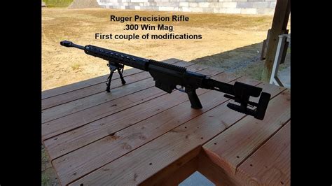 Win Mag Ruger Precision Rifle Part Set Up P Youtube