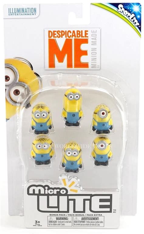 New Despicable Me Minion Made Minions Micro Lite Bonus 6 Pack Free