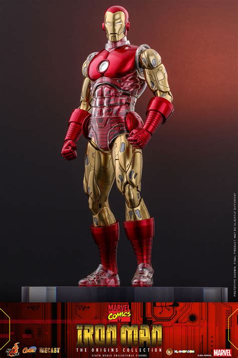 Hot Toys CMS D Marvel Comics Th Scale Iron Man Collectible Figure The Origins
