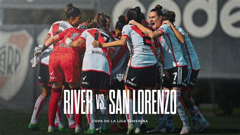 River Vs San Lorenzo Fútbol Femenino En Vivo Youtube