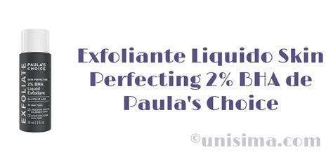 Exfoliante Liquido Skin Perfecting Bha De Paula S Choice Mi Opini N