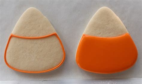 Candy Corn Cookie Template