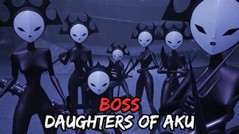 Samurai Jack Battle Through Time Boss 8 The Daughters Of Aku