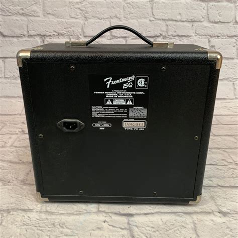 Fender Frontman 15g Guitar Practice Amp Evolution Music