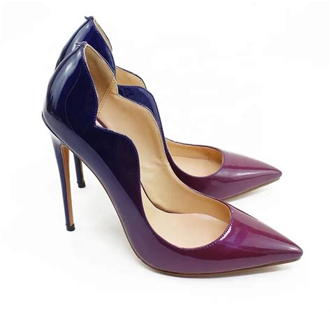 Venta Color De Zapatos Para Vestido Morado En Stock